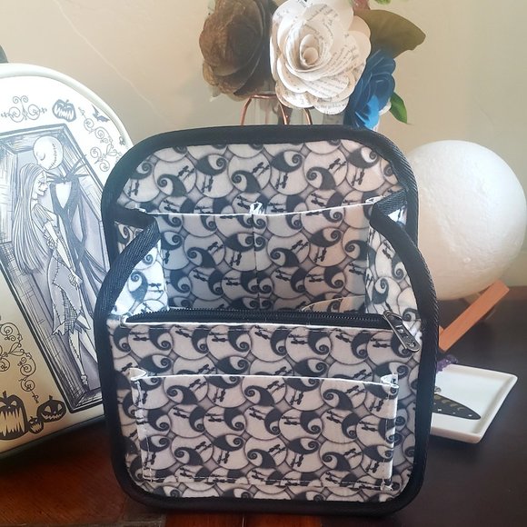 Loungefly Nightmare Before Christmas Jack Sally Backpack Organizer - Picture 1 of 3